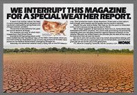 We interrupt this magazine for a special weather report